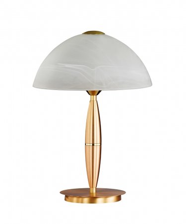 GLORY Honsel - stolná lampa - leštená mosadz+sklo - 360mm