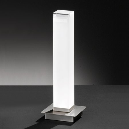 FORMA Honsel - stolná LED lampa - akryl+nikel - 285mm