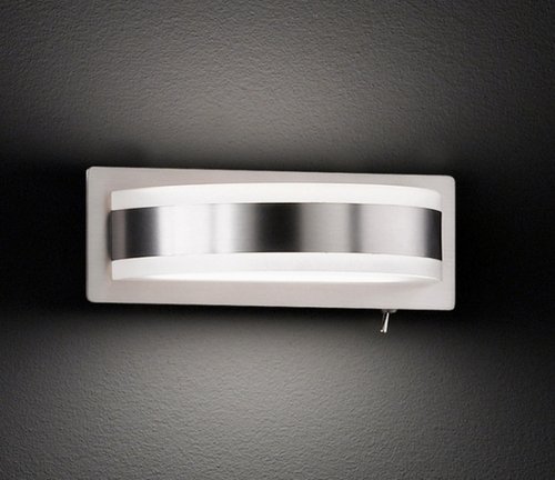 PUK Honsel - nástenná LED lampa - 160mm - akryl/nikel
