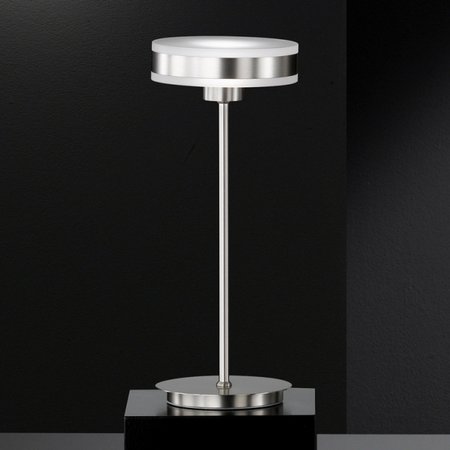PUK Honsel - stolová LED lampa - 350mm - akryl/nikel