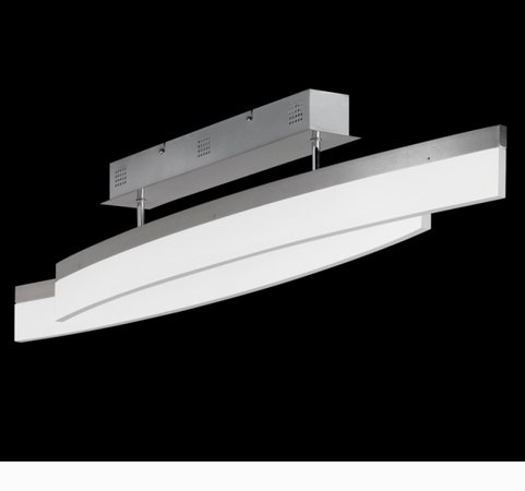SEGEL Honsel - LED stropnica - nikel/chróm/akryl - 1150mm