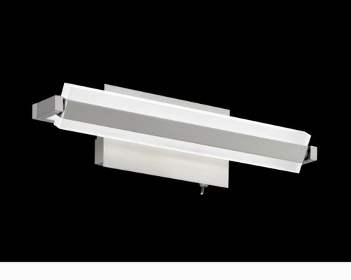 TURN Honsel - nástenné LED svietidlo - nikel+akryl - 350mm