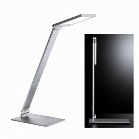 GERI Honsel - LED lampa na pracovný stolík - hliník/akryl