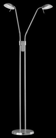 POOL Honsel - stojanové LED svietidlo - nikel/sklo - 1600mm