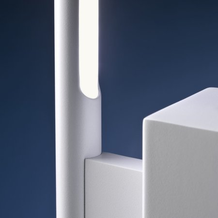 WAND Redo - LED svetlo nástenné - biely kov - 640mm