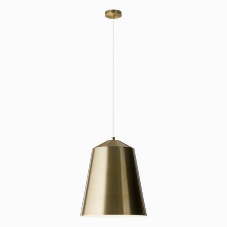 AYLA Redo - lampa závesná - matný zlatý kov - ø 360mm