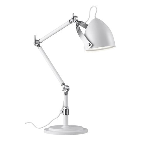 REVERSE Redo - lampa na pracovný stôl - biely kov 