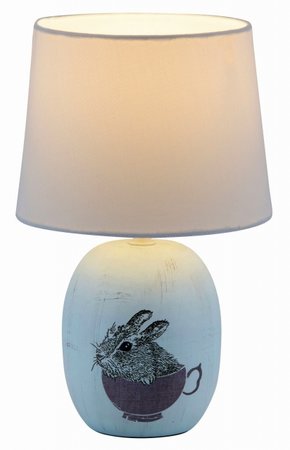 DORKA Rabalux - stolná nočná lampa - keramika/textil