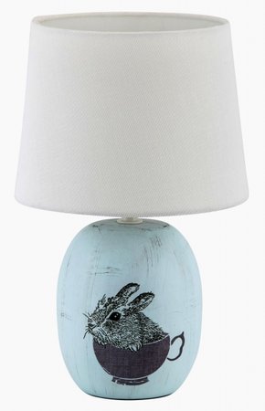 DORKA Rabalux - stolná nočná lampa - keramika/textil