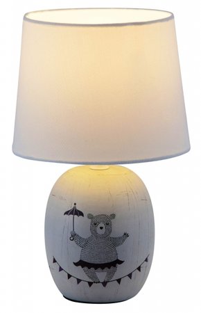 DORKA Rabalux - nočná lampa stolová - keramika/textil