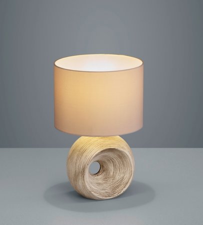 TANTA Trio - stolná lampa - keramika/textil - 350mm