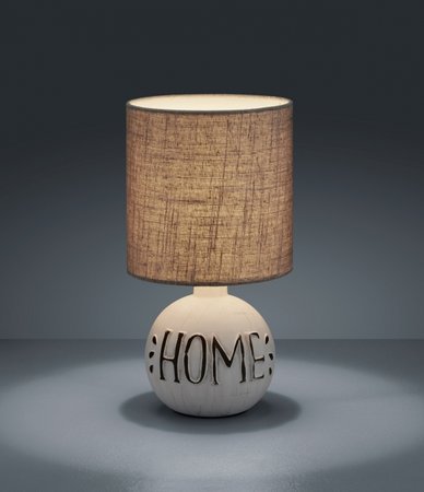 ESNA Trio - stolná lampička - keramika/textil - \"HOME\"