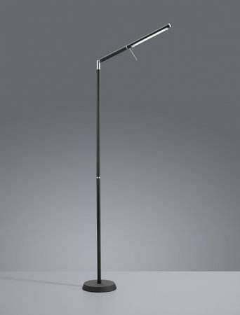 FILIGRAN Trio - stojanová LED lampa - čierny kov - 1620mm