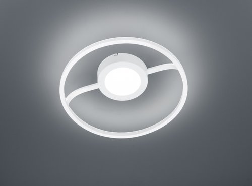 CISCO Trio - LED lampa stropná - ø 450mm - biely kov