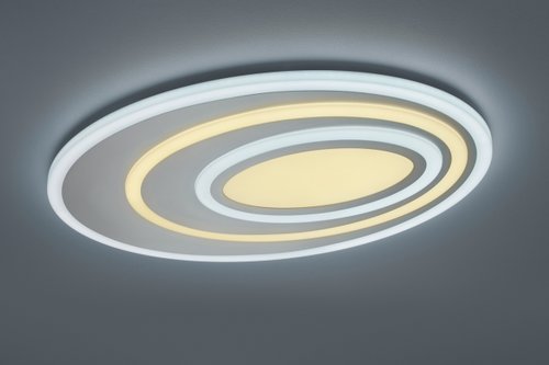 SUBARA Trio - stropná LED lampa s diaľk.ovládaním- 880x580mm