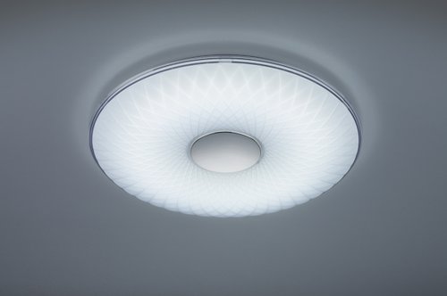 LOTUS Trio - LED stropnica na ovládanie - ø 600mm - biela