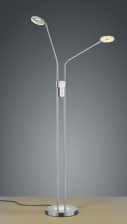 MICHIGAN Trio - stojanová LED lampa - nikel/akryl - 1350mm