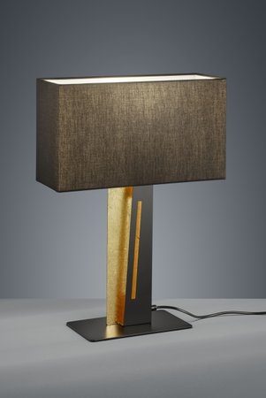 NESTOR Trio - stolová lampa - LED+E27 - zlato-čierna - 560mm