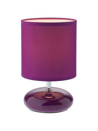 FIVE Redo - fialová lampa na nočný stolík - 200mm