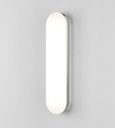 ALTEA Astro - nástenné LED osvetlenie - chróm+sklo - 360mm