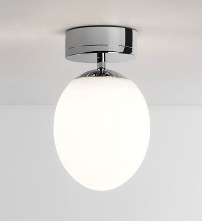 KIWI Astro - stropná LED lampa do kúpeľne - leštený chróm