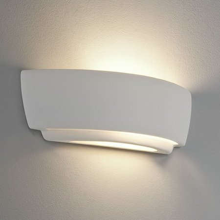 KYO Astro - nástenná lampa z keramiky - biela - 367mm