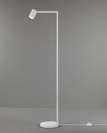 ASCOLI Astro - stojanová lampa - 1225mm - biely kov
