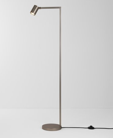 ASCOLI Astro - stojanová lampa - 1225mm - kov/nikel