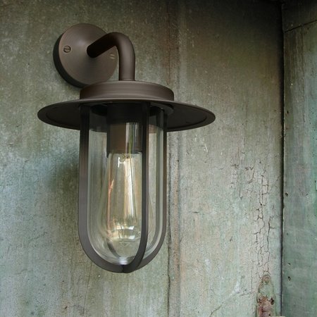 MONTPARNASSE Astro - vonkajšia nástenná lampa - kov-bronz