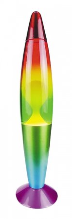 LOLLIPOP RAINBOW Rabalux- lávová lampa pestrofarebná - 420mm