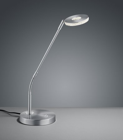 MICHIGAN Trio - stolná LED lampa - nikel - 400mm