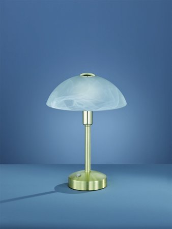 DONNA Trio - stolná dotyková LED lampa - mosadz/sklo - 300mm