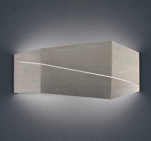 ZORRO Trio - nástenné LED svietidlo - 400x180mm - kov/nikel