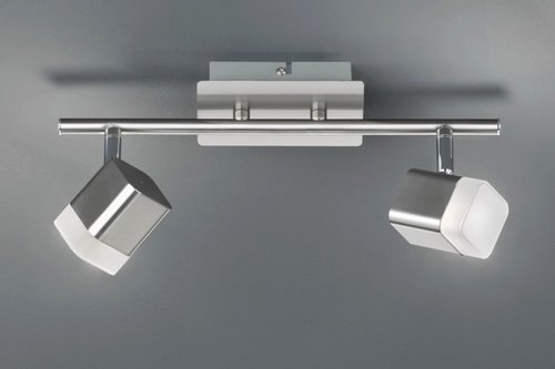ROUBAIX Trio - LED spot - kov/nikel + akryl - 340mm