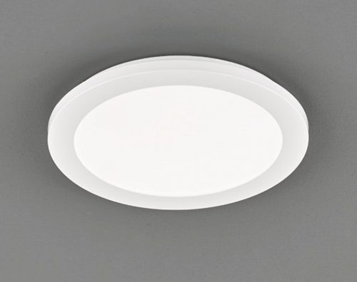 CAMILLUS Trio - kúpeľňová LED lampa - biely plast - ø 260mm