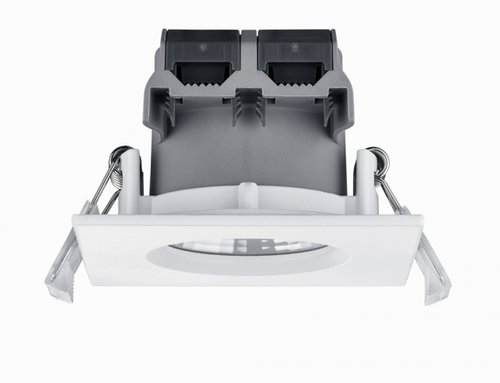 ZAGROS Trio - kúpeľňový LED spot - IP65 - 85x85mm - biely