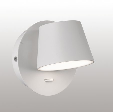 MUG Honsel - nástenná LED lampa - biely kov 