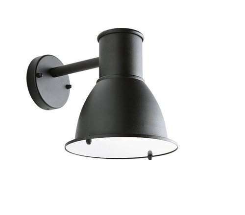 WORK Redo - lampa exteriérová - kov+polykarbonát - ø 200mm